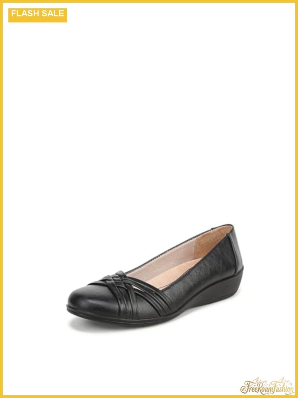 Women's Faux Leather Mary Jane Ballet Flats